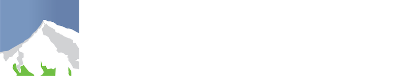 The image is a logo for a place called Mountaineer Village Apartments.
