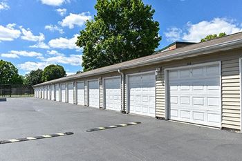 Garages Available at apartment complex
