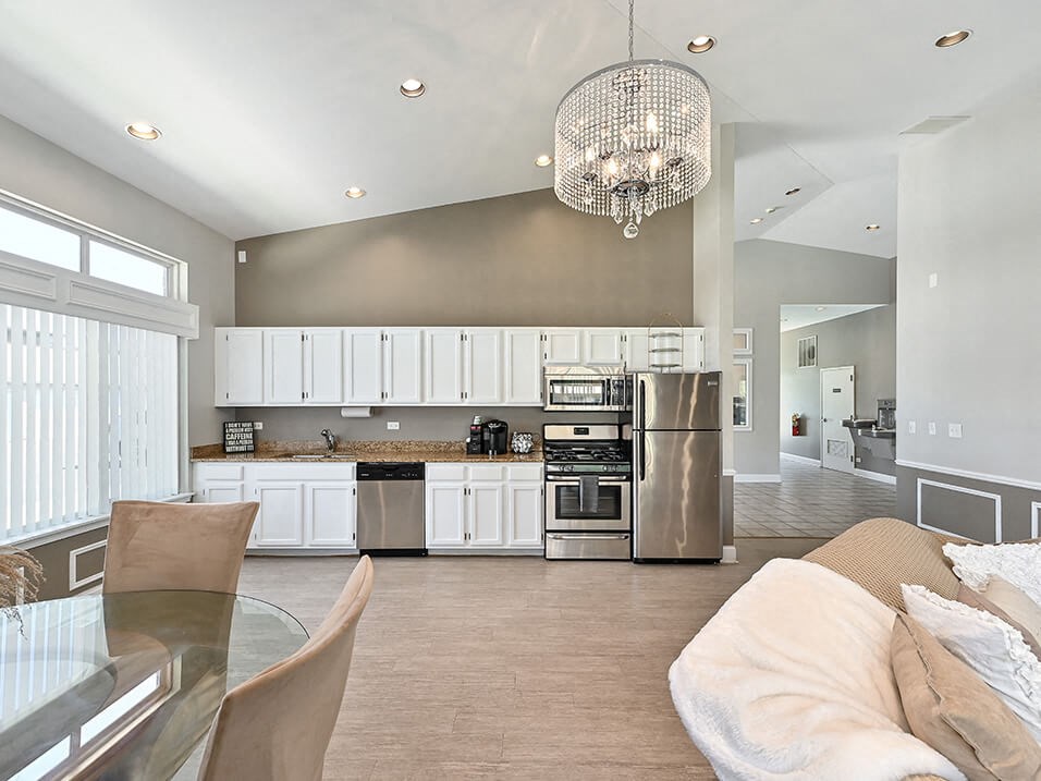 Full Kitchen at the Clubhouse