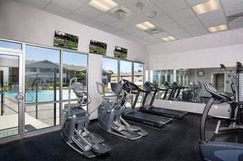 community fitness center at north park apartments in Evansville