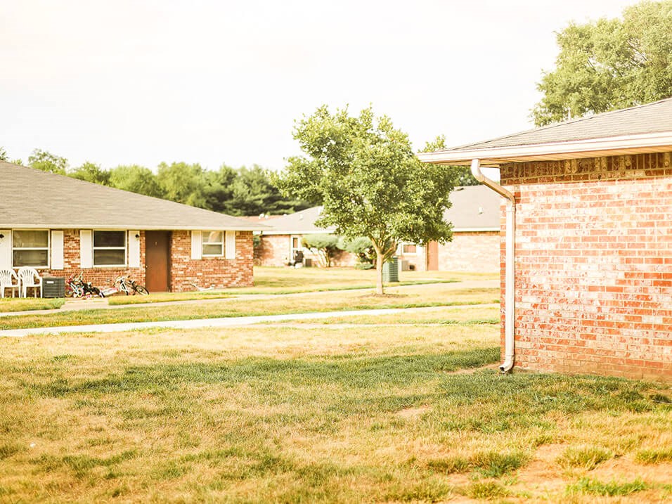 Exterior of apartments at northwind 