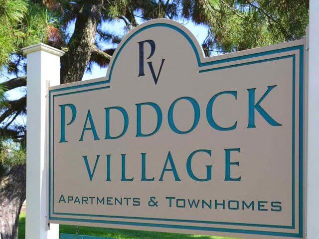 Welcome sign for Paddock Village! - Photo Gallery 1