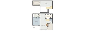 1 bedroom apartment floor plan