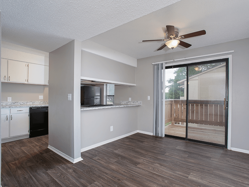 wichita Kansas apartment with patio