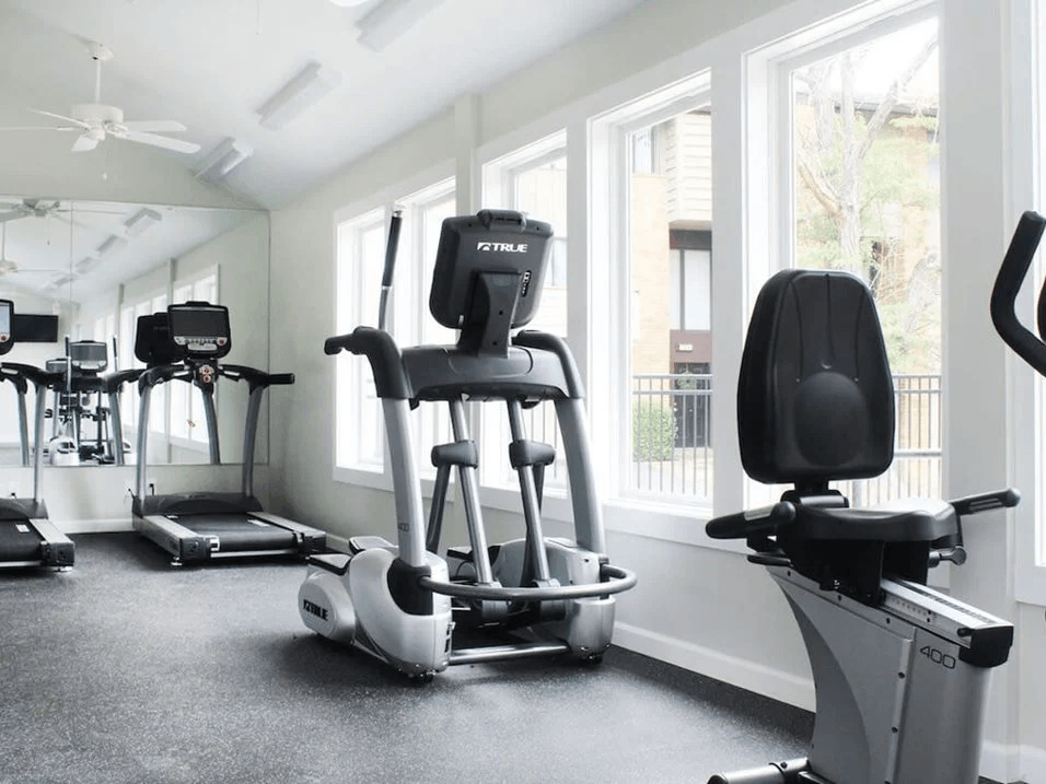 apartment complex with fitness center