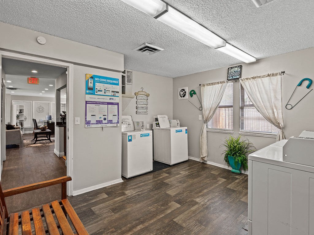 laundry facility on-site