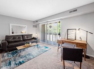 living room at Rising Estates Apartments
