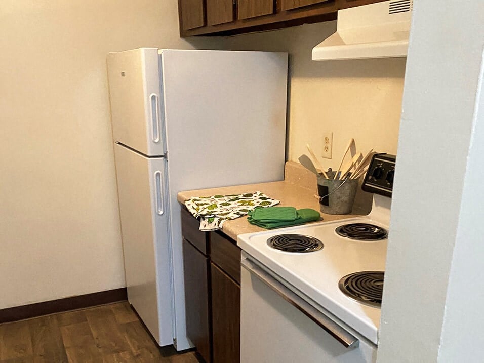 Apartment Kitchen with Dishwasher