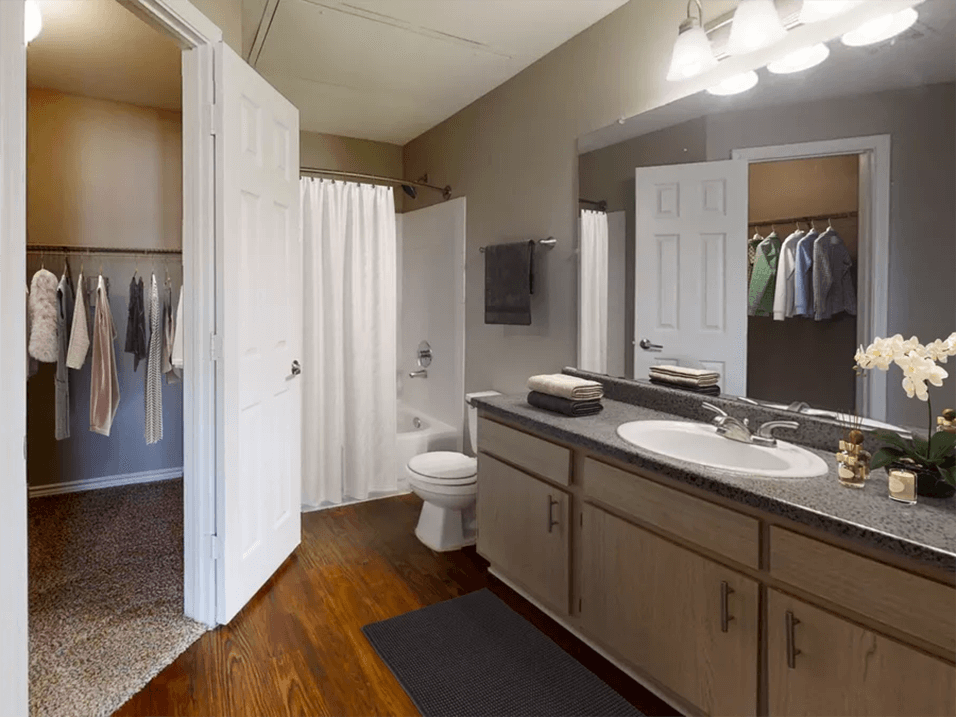 bathroom in apartment