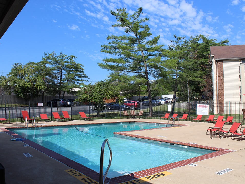 apartment with swimming pool