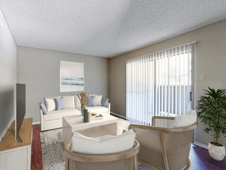 living room at Summer Green Apartments