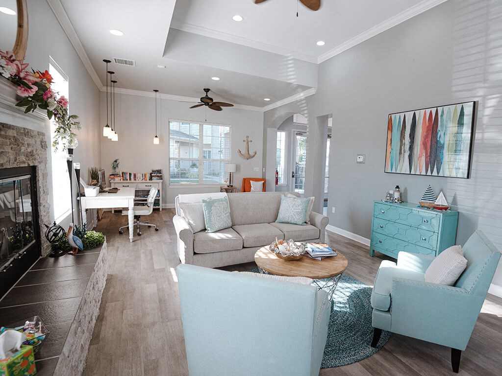 apartment clubhouse for resident events