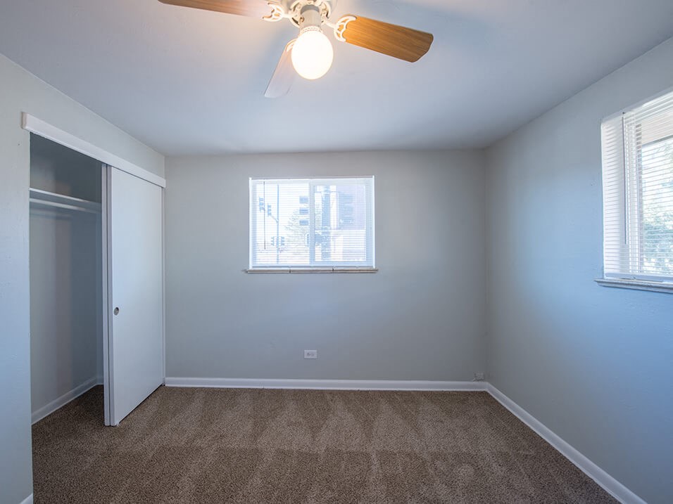 Apartment with Ceiling Fan