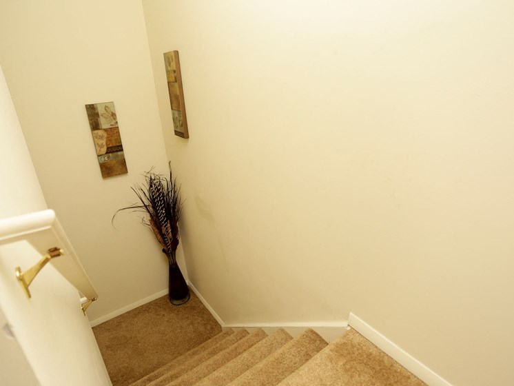 Apartments in South Bend Townhome Stairs