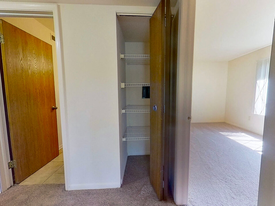 Linen Closet at Stonehenge Gates Apartments
