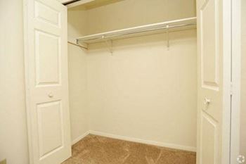 walk in closets at Indian Springs Apartments