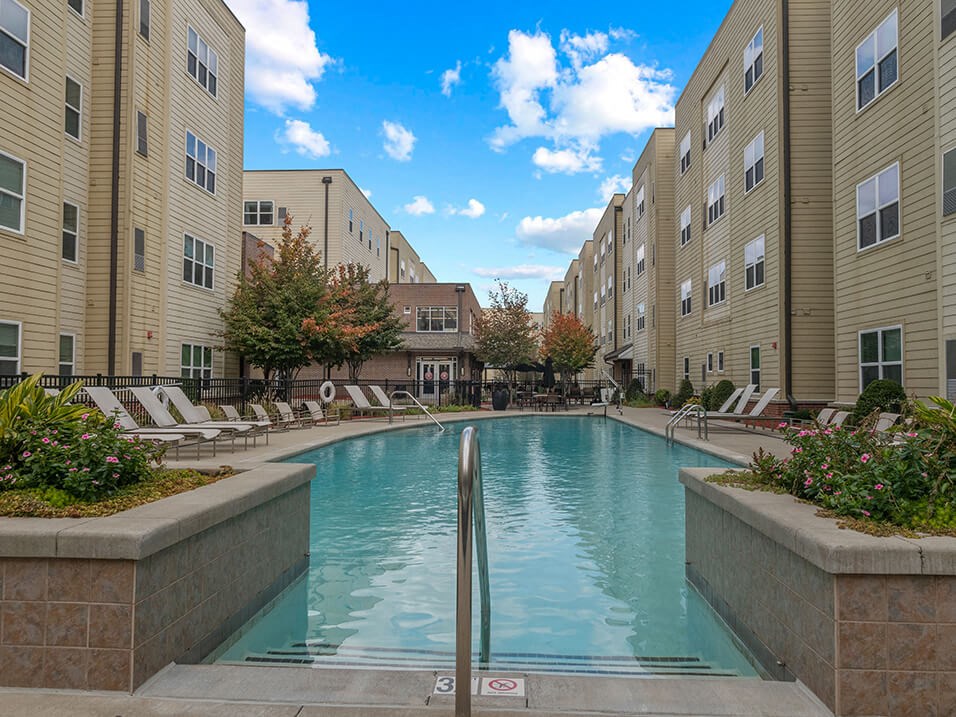 our apartments offer a swimming pool