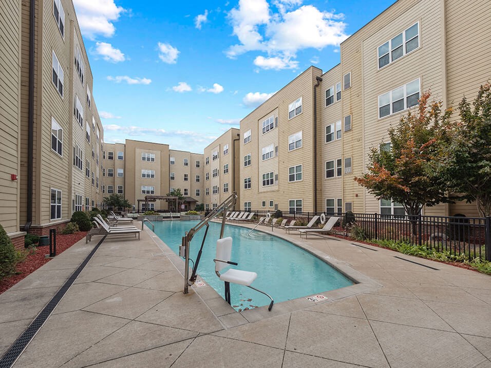 our apartments offer a swimming pool