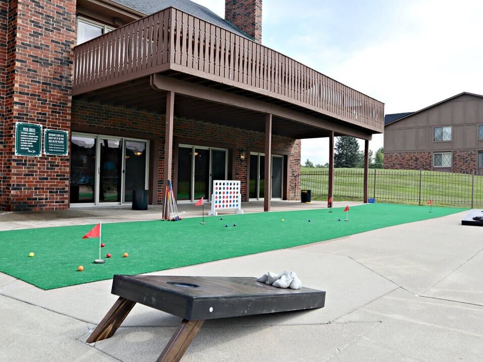 apartments with outdoor activities