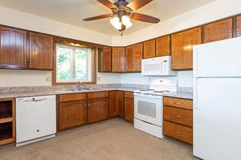 large kitchens with storage space