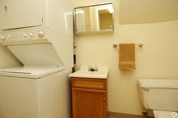 washer/dryer included in every apartment