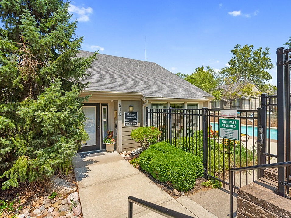 swimming pool near clubhouse