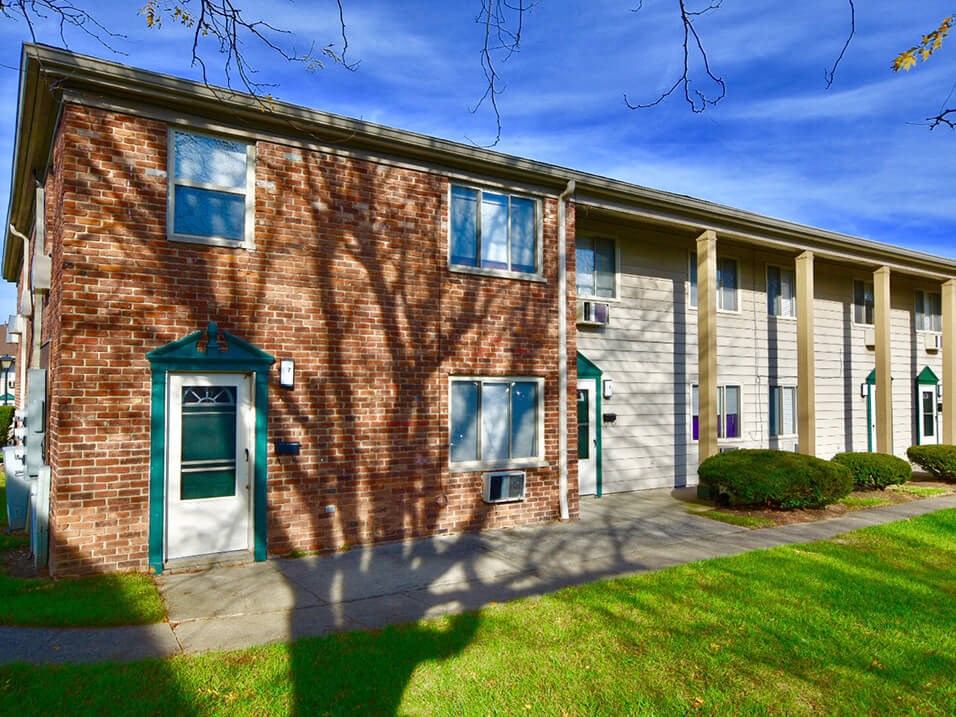 the building where the apartment is located