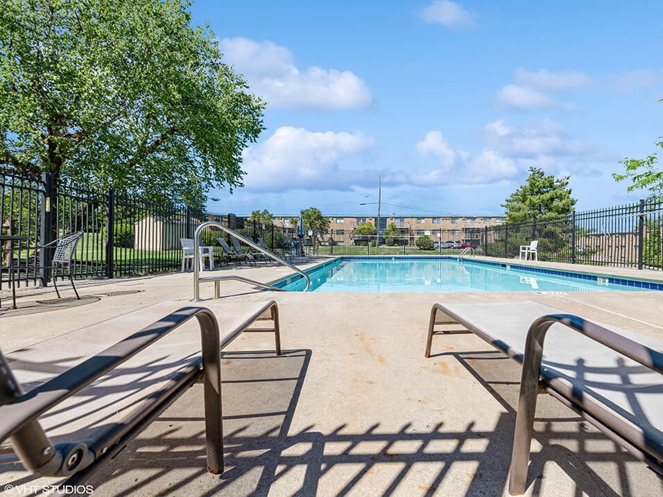 swimming pool at apartments