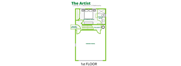 The Artist Floorplan