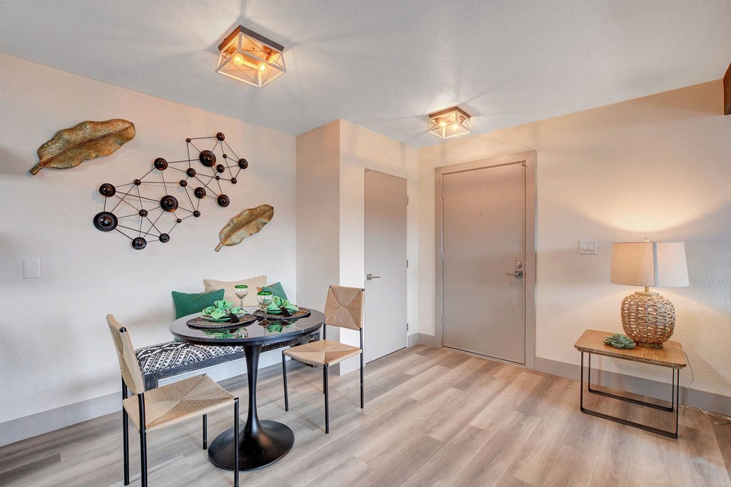 Elegant Dining Space at Namaste Apartments, Las Vegas, NV