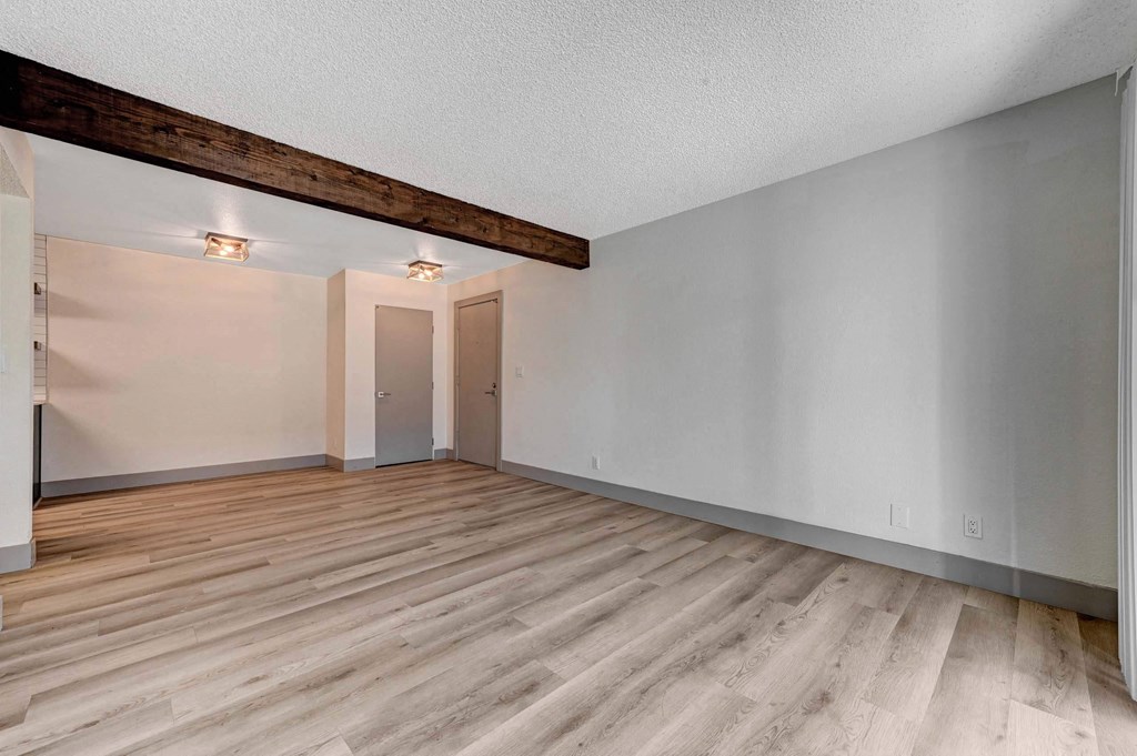 Unfurnished Living Area at Namaste Apartments, Las Vegas, Nevada