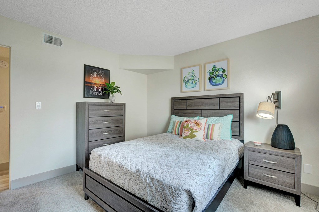 Large Bedroom at Namaste Apartments, Las Vegas, 89102