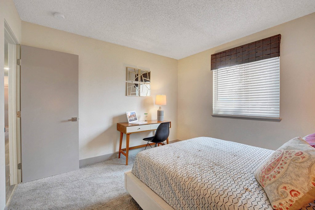 Bedroom Interior at Namaste Apartments, Las Vegas, 89102