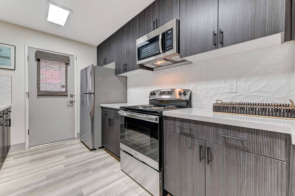 Stainless Steel Appliances at Namaste Apartments, Las Vegas, NV, 89102