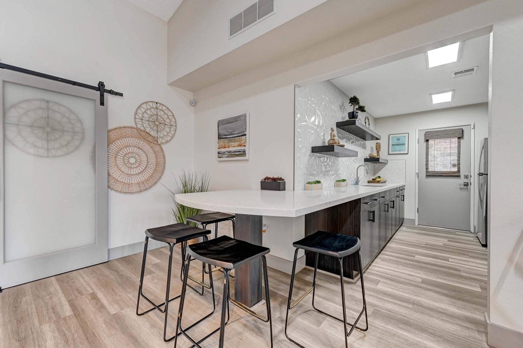 Eat In Kitchen at Namaste Apartments, Las Vegas