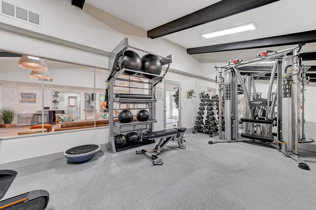 Fitness Studio at Namaste Apartments, Las Vegas, Nevada