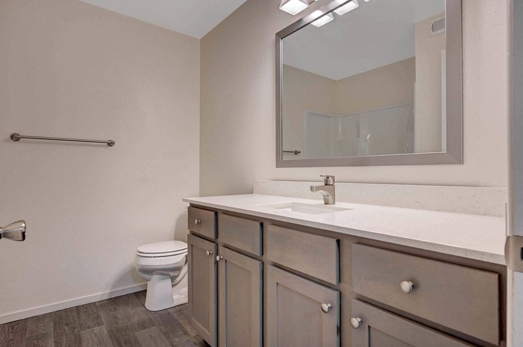 Luxurious Bathroom at Solstice Apartment Homes, Las Vegas, NV
