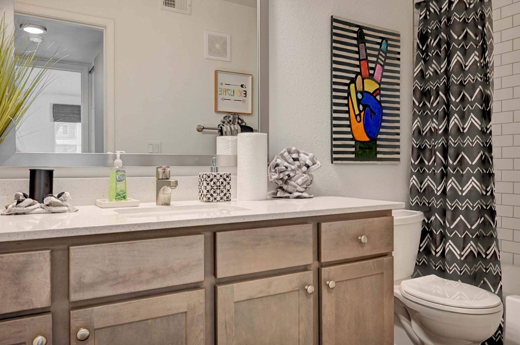 Bathroom at Solstice Apartment Homes, Nevada, 89108