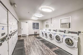 Onsite Laundry Room at Solstice Apartment Homes, Las Vegas, Nevada
