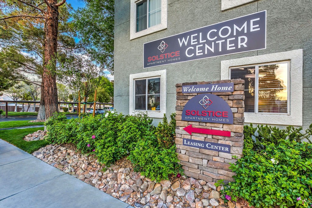 Welcome Center at Solstice Apartment Homes, Las Vegas, Nevada