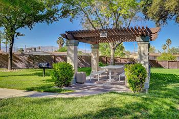 Picnic Area at Solstice Apartment Homes, Las Vegas, Nevada