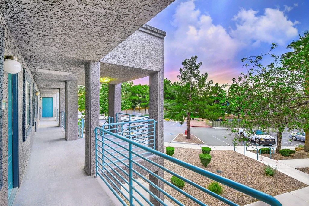 Large Balcony at The 95 Apartments, Las Vegas, Nevada
