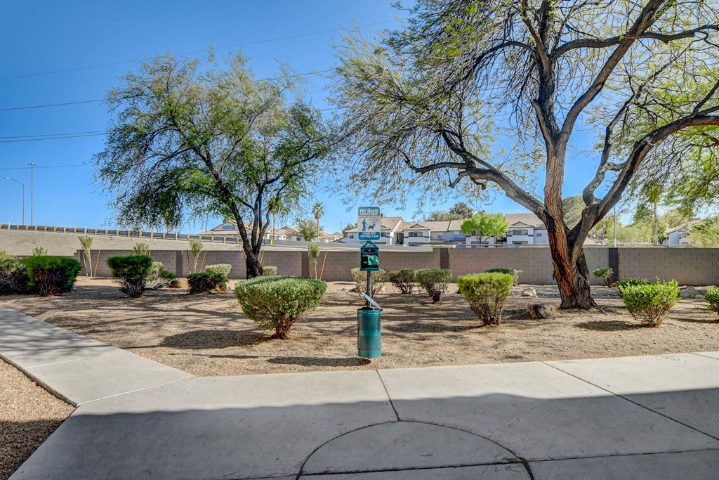 Sidewalk at The 95 Apartments, Las Vegas, Nevada