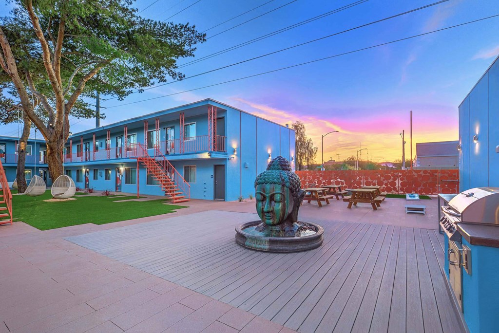Grill Stations at The Neon Apartments, Nevada