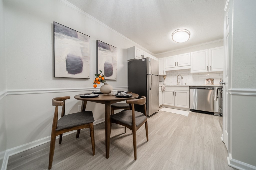 Renovated kitchens with white cabinets