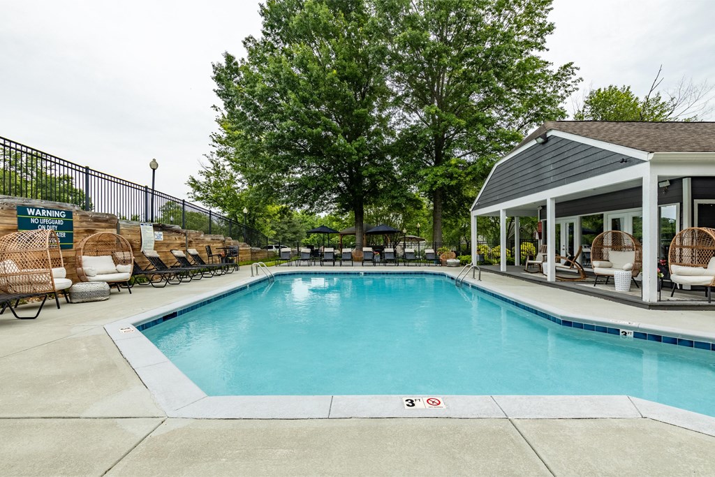 the swimming pool at our hotel