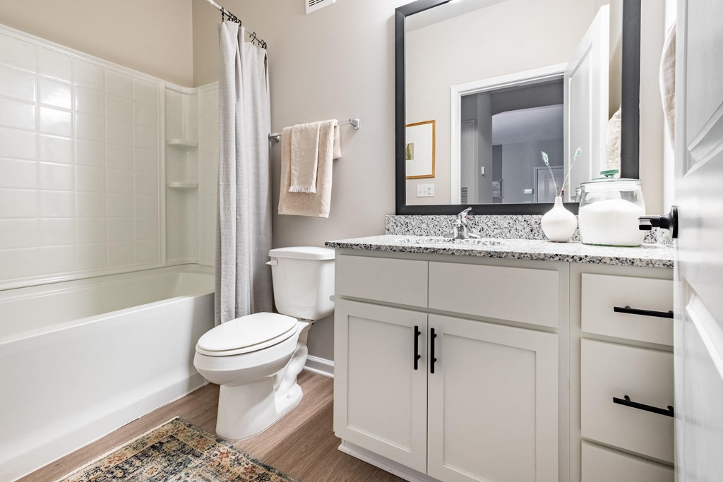 a bathroom with a toilet and a shower and a sink