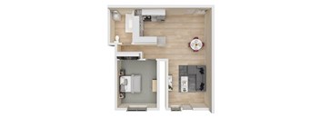 Williamsburg: One Bedroom