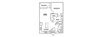 a floor plan of a small house
