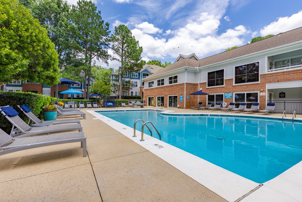 our apartments at the district feature a swimming pool